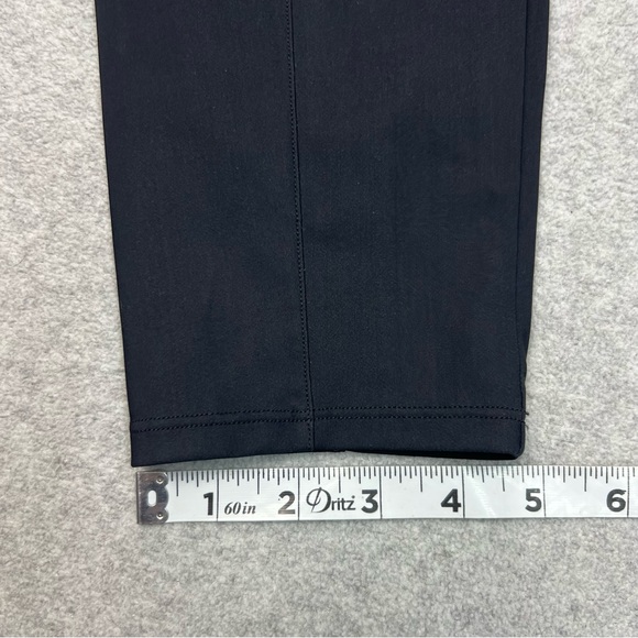 LULULEMON Pants Womens 6 Black Here to There High Rise Active Casual 7/8 - Picture 4 of 10